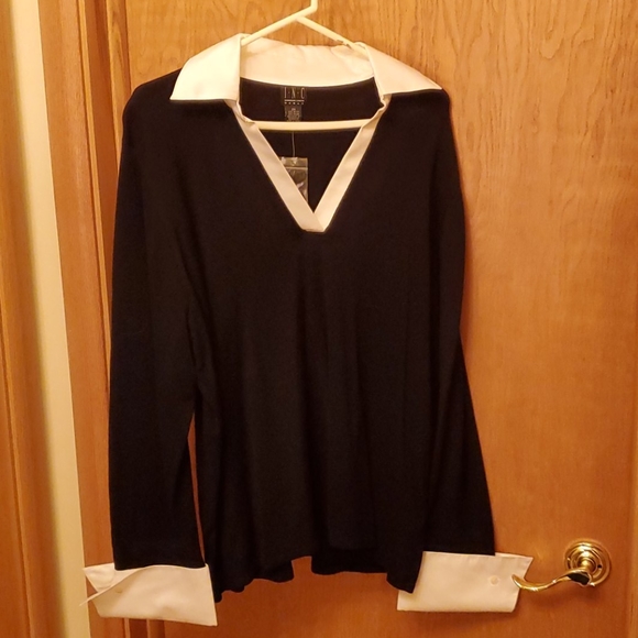 INC International Concepts Sweaters - Int'l Concepts woman's long sleeve sweater blouse